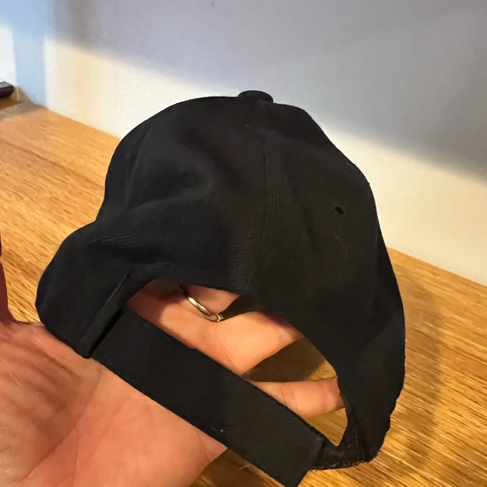 Classic Black Wool Blend Cap